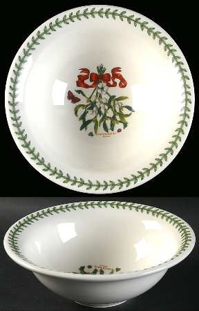 Botanic Garden Mistletoe 7" Individual Pasta Bowl