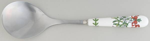 Botanic Garden Mistletoe Salad Serving Spoon with Stainless Bowl