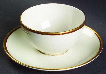 PIC56 Flat Bouillon Cup & Saucer