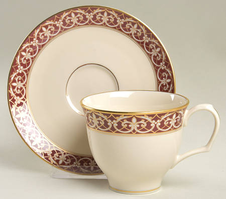 Flat Cup & Saucer Set