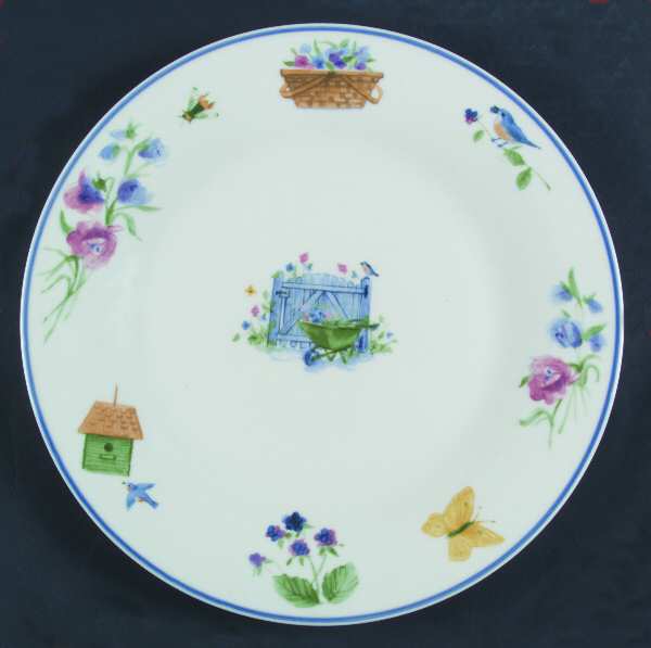 Garden Gate 11" Chop Plate (Round Platter)