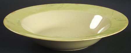 Antiqued Large Rim Soup Bowl