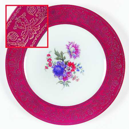 PUL12 Red Service Plate (Charger)