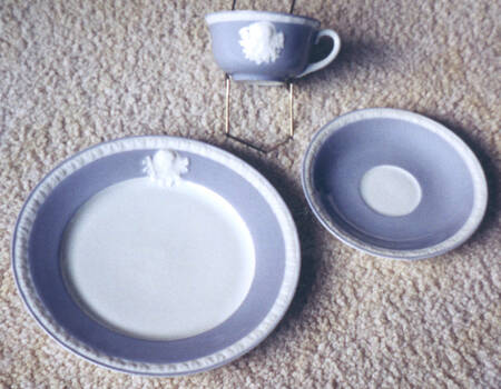 PUN73 Flat Cup & Saucer Set
