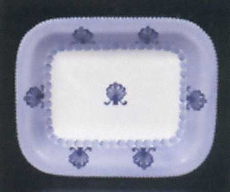 Shell and Pearl 11" Rectangular Vegetable Bowl