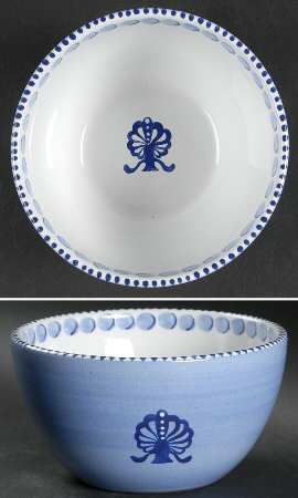 Shell and Pearl Coupe Cereal Bowl
