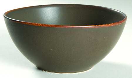 Ellipse Brown Coupe Cereal Bowl