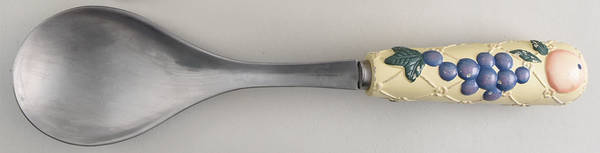 Orchard Salad Serving Spoon with Stainless Bowl