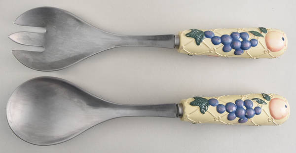 Orchard (2 Piece) Salad Set with Stainless Bowl