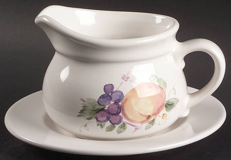 Orchard Gravy Boat & Underplate