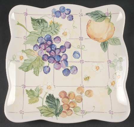 Orchard 8" Square Buffet Plate