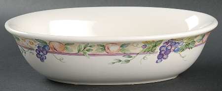 Orchard 8" Oval Vegetable Bowl