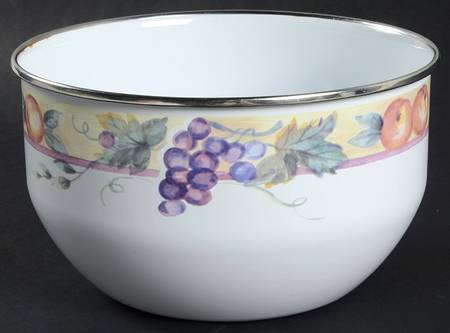 Orchard 7" Metal Bowl