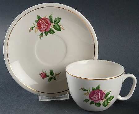 PCP181 Flat Cup & Saucer Set