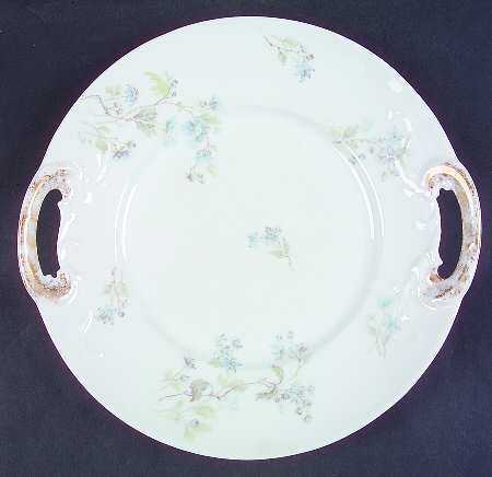 POY334 Handled Cake Plate