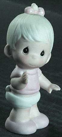 Baby Girl-Standing Cross-Baby Girl Standing - Cross Trademark With Box
