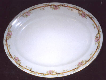 POP179 13" Oval Serving Platter