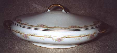 POP179 Oval Covered Vegetable