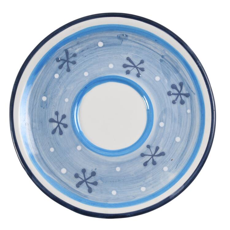 Snowman Saucer for Soup Cup