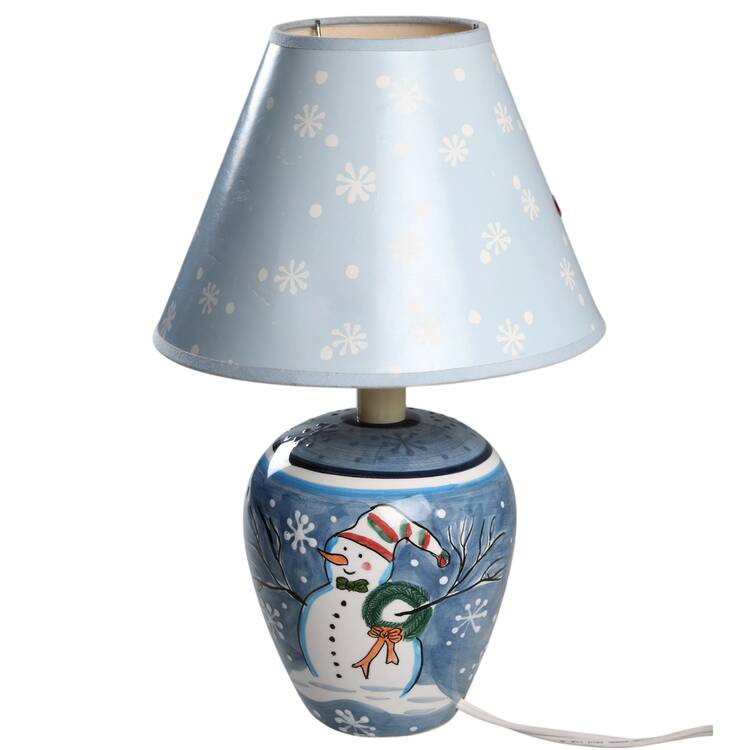 Snowman Lamp & Shade