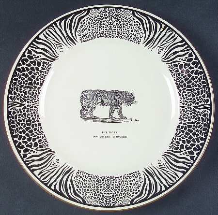 Bewick's Beastes Dinner Plate