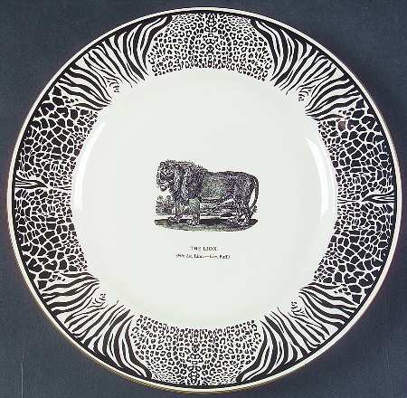 Bewick's Beastes Dinner Plate