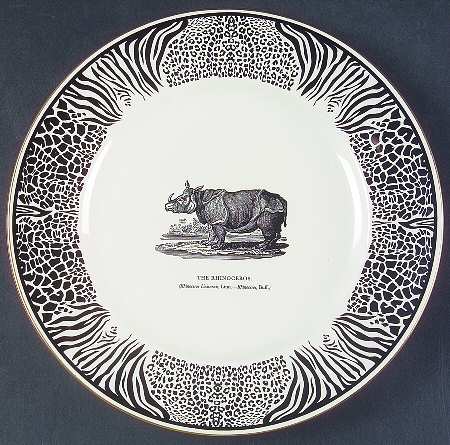 Bewick's Beastes Dinner Plate