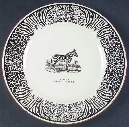 Bewick's Beastes Dinner Plate