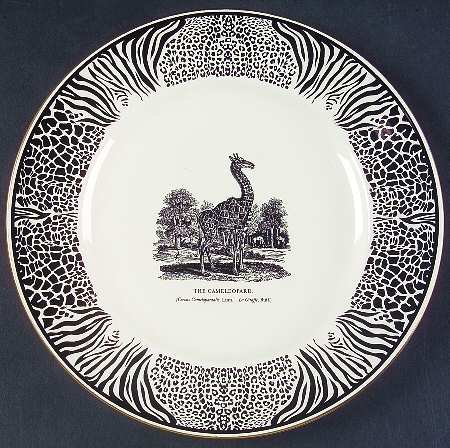 Bewick's Beastes Dinner Plate