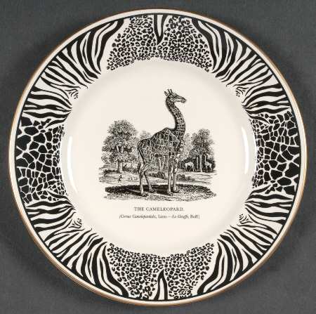 Bewick's Beastes Salad Plate