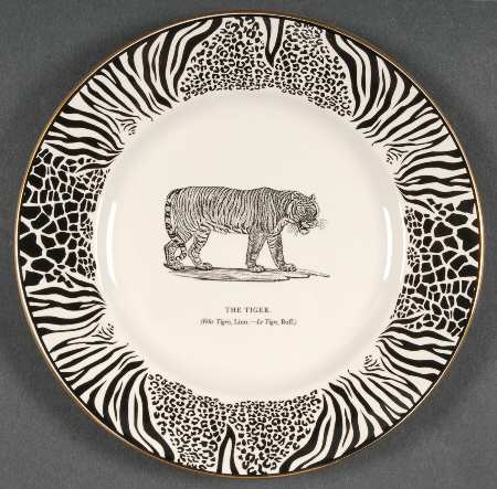 Bewick's Beastes Salad Plate