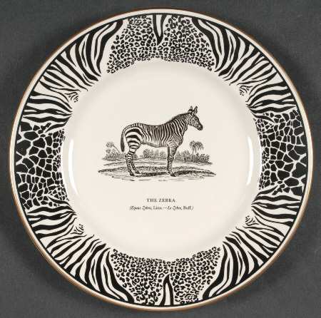 Bewick's Beastes Salad Plate