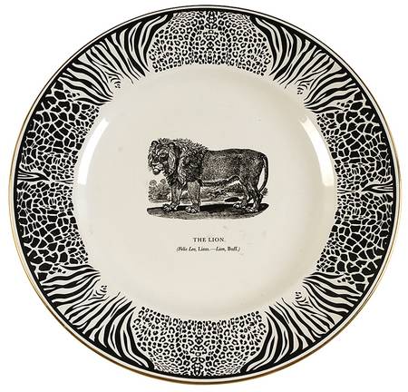 Bewick's Beastes 12" Chop Plate (Round Platter)