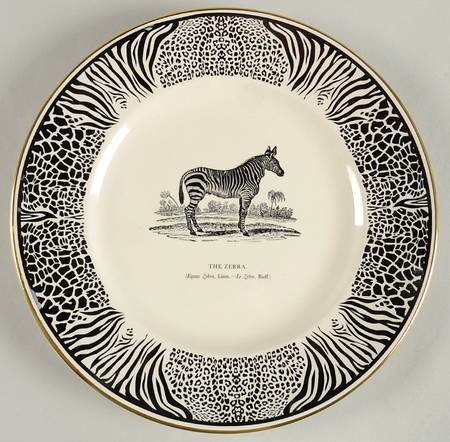 Bewick's Beastes 12" Chop Plate (Round Platter)