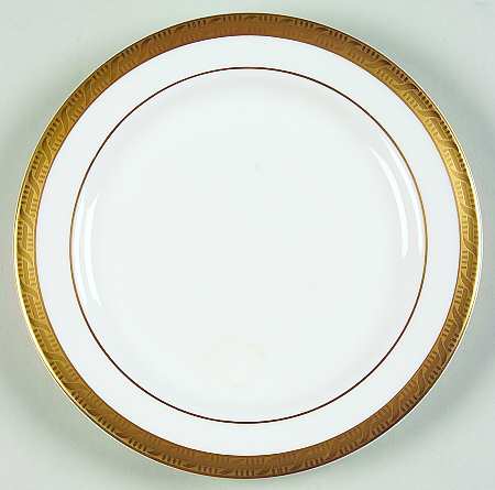 High Point Gold Bread & Butter Plate