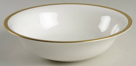 High Point Gold 9" Round Vegetable Bowl