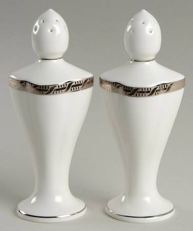 High Point Platinum Salt & Pepper Set