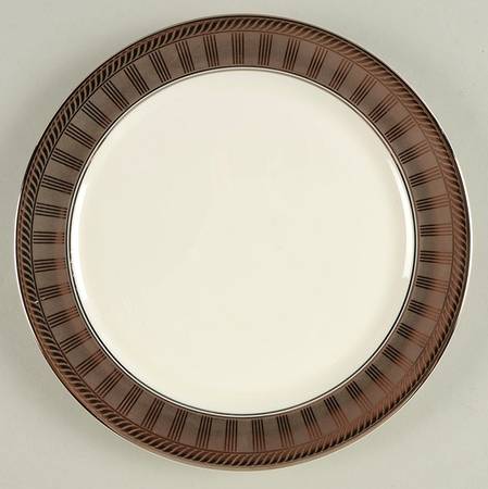 High Point Platinum Accent Salad Plate by Pickard