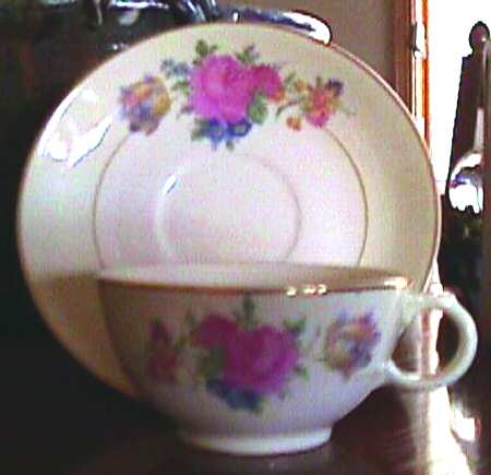 PCP185 Flat Cup & Saucer Set