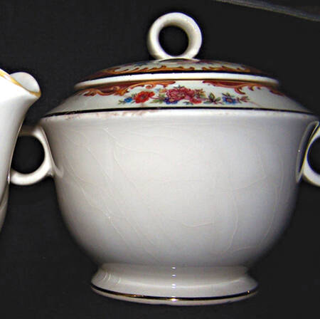 PCP187 Sugar Bowl & Lid