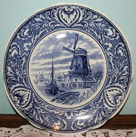Delfts 10" Wall Plate