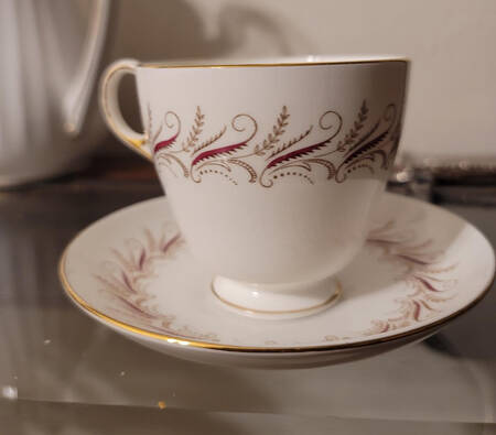 Melody Footed Cup & Saucer Set