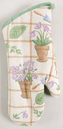 Flower Garden Cloth Oven Mitt