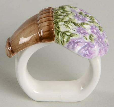 Flower Garden Napkin Ring