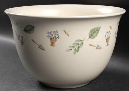 Flower Garden Round Great Bowl