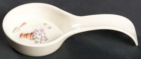 Flower Garden Melamine Spoon Rest (Holds 1 Spoon)