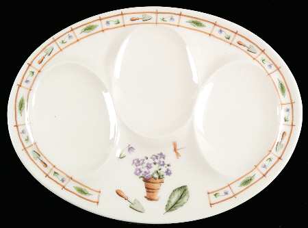Flower Garden Melamine Spoon Rest (Holds 3 Spoons)