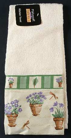 Flower Garden Cloth Kitchen Towel