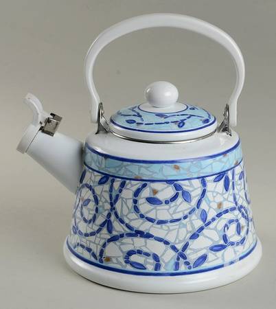 Monaco Metal Kettle & Lid