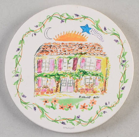 Pistoulet Round (Thirsty) Stone Coaster
